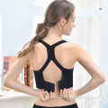 Ang Criss-Cross Bumalik nga Nabaskog nga Strappy Sports Bras